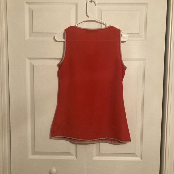 The Limited Orange Sleeveless Blouse - Picture 2 of 4